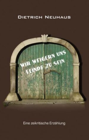 Ein Bankdirektor schreibt unter Pseudonym kapitalismusfeindliche Bücher und sagt darin den Zusammenbruch der westlichen Zivilisation voraus.Schließlich wirft er den Beruf hin, verlässt seine Famlie und leistet Integrationshilfe an Schnittstellen der Kulturen und Religionen.Ein italienischer Dorfbürgermeister jagt Hunderte von Bootsflüchtlingen nicht grausam aufs Meer zurück, sondern schafft ihnen in seinem Ort eine Existenz.Ein Araber christlichen Glaubens richtet im besetzten Westjordanland eine gesellige Begegnungsstätte ein - für Palästinenser UND jüdische Siedler. Ein EU-Land interniert Zehntausende von Afrikaflüchtlingen in menschenunwürdigen Lagern, unter Verletzung elementarer Rechte.Eine deutsche Schule in Jerusalem führt mit katholischen Lehrkräften muslimische Mädchen von der Vorschule bis zum Abitur, seit hundert Jahren.Gibt es das alles?