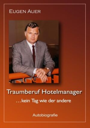 Eugen Auer verbrachte 40 Jahre seines Lebens in verschiedenen Ländern von Europa, Nord- Mittel- und Südamerikas, Asiens und Nordafrikas, den größten Teil davon als Hoteldirektor mit internationalen Gesellschaften. Persönliche Erfahrungen bei Begegnungen mit der Mafia in Acapulco, Geschichten über Intrigen, Verrat und Betrug in Paris, Portugal, China und Pakistan