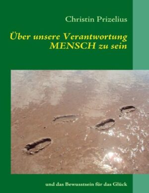 Dieses Buch ist eine Anregung zum Nachdenken über die Verantwortung, die wir Menschen aus Sicht der Autorin haben und das Bewusstsein, im Leben glücklich zu sein. Mit eigenen Fotos von Tier und Natur sowie Zitaten großer Menschen ist es ein kleines Werk, das in diese Zeit passt und außerdem auch etwas Menschlichkeit vermitteln soll.