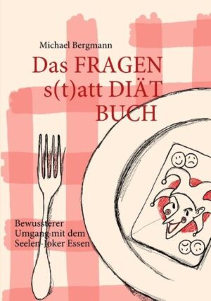 Michael Bergmann (Jahrgang 1972) hatte seit seinem sechzehnten Lebensjahr Probleme mit seinem Körpergewicht. Zuvor schlank und völlig natürlich essend, nahm er über Jahre und Jahrzehnte immer mehr (und nach erfolgreichen Diäten immer wieder) Gewicht zu. Sein Kopf war irgendwann voll mit Regeln, Vorgaben und Faktenwissen rund um das Thema Ernährung, doch die weiterhin schleichende Zunahme des Körpergewichts konnte langfristig nichts davon aufhalten. Immer wenn es wieder ein neues Rekordübergewicht gab, hatte er eine neue Diät ausprobiert und durchgeführt.Doch mitten in einer schweren Lebenskrise bemerkte und verstand er schließlich, dass Gefühle die eigentlichen Schlüssel zu seinem Ernährungsverhalten waren. Das Essen funktionierte im Spiel seines Lebens als emotionaler Esser quasi als unbewusster „Seelen-Joker“, der als Sofortmaßnahme für oder gegen allerlei Emotionen gut sein sollte.Als erfahrener Coach entdeckte er das Hinterfragen und Aufschreiben als wirkungsvolle Methode nun auch für seine Ernährungsprobleme. Er sammelte über 150 Themen aus seinem Seelenleben in Form von Fragen zusammen, die er früher ganz unbewusst immer nur mit Nahrungsaufnahme zu beantworten versucht hatte. Dieses Buch ist ein Arbeitsbuch zum Thema Essen, das nicht durchgelesen im Regal stehen wird, sondern als persönlicher Begleiter dient. Wie der Titel bereits zweideutig verrät, gibt es Fragen satt und Fragen statt eines Diätprogramms. Lernen auch Sie damit die Funktionsweise Ihres persönlichen „Seelen-Jokers“ kennen, und essen Sie zukünftig nur noch, wenn Sie auch wirklich körperlich hungrig sind.