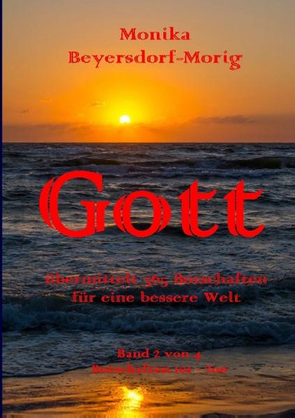 Ich werde mit dir schreiben, denn es ist wichtig den Menschen meine Botschaften zu übermitteln. Ich habe deine Einleitung gehört. Sie gefällt mir und wir werden gemeinsam ein Buch schreiben für 365 Tage. Ich werde versuchen, alles verständlich zu machen. Die Welt muss sich verändern und dabei kann nicht nur ich helfen, sondern in erster Linie der Mensch. Er sollte sich ändern und sein Bewusstsein schulen. Die Zeit war noch nie so reif wie heute. Ich danke dir für deine Arbeit mit mir. Sie ist positiv und in meinem Sinn. Ich verspreche dir, mein Bestes zu geben. Ich sage Danke! In Liebe dein Gott