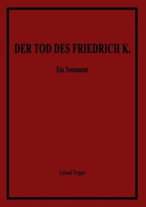 Friedrich K. ist am Ende seines Lebens angekommen: Seine abenteuerliche Reise durch Afrika endet in der legendären Oasenstadt Djanet in der zentralen Sahara. In einem Hotelzimmer schreibt er 12 Stunden lang seiner verrinnenden Lebenszeit hinterher, er rechnet mit sich und der Menschenwelt ab, und wenn die Sonne aufgeht will er sich das Leben nehmen. Doch in dieser letzten Nacht geschieht etwas mit ihm.