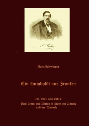 Dr. Ernst von Bibra, geboren 1806 im unterfränkischen Schwebheim, gestorben 1878 in Nürnberg, ist der Nachwelt bekannt als Wissenschaftler mit Forschungsarbeiten auf verschiedensten Gebieten - am bekanntesten und bedeutsamsten wohl sein Werk über die narkotischen Genußmittel -, durch eine fast 2-jährige Forschungsreise nach Süd-Amerika und als Schriftsteller von Abenteuergeschichten.Mit diesem Buch wird das Leben des Menschen Ernst von Bibra in der bewegten Welt des neunzehnten Jahrhunderts gezeichnet. Entstanden ist so das Bild eines jungen Kämpfers für ein geeintes, freies Deutschland und die Revolution, das Bild eines vielseitigen Forschers, eines in späteren Jahren durch Verantwortung für Besitz und Familie aber wohl auch durch seine Stellung in der Gesellschaft ruhiger gestellten Bürgers. Doch in den Revolutionswirren von 1848 kann er nicht mehr stillhalten, ergreift er Partei. Als Folge muß er Deutschland auf unbestimmte Zeit verlassen. Nach seiner Rückkehr aus Südamerika trifft er überall in Deutschland auf eine bleierne Zeit des sich Zurückziehens ins Private, und auch Bibra wendet sich nun mehr und mehr unverfänglicher Schriftstellerei zu. Vergeblich allerdings wegen der Übermacht Preußens sein weiteres Streben nach einer deutschen Einheit in Freiheit. Was bleibt, ist die Resignation des Alters.