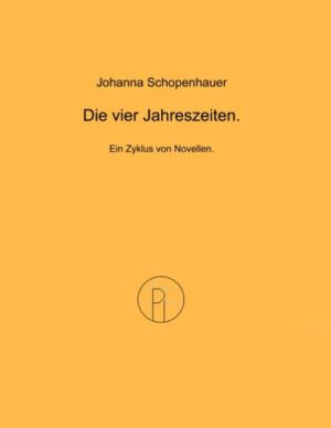 Johanna Schopenhauer beschreibt in der Sprache ihrer empfindsamen Zeit Liebesgeschichten in verschiedenen Lebensaltern um 1800. Untergründig liegt eine Kritik an den herrschenden Ehekonventionen und dem damaligen Hof- und Adelskodex. Der Text folgt der Buchausgabe von 1834 unter Beibehaltung von Orthographie und Zeichensetzung.