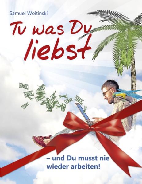 Tu was Du liebst - und Du musst nie wieder arbeiten! (Geschenk Edition) Kennst Du jemanden, der beruflich unglücklich ist, einer unbefriedigenden Tätigkeit nachgeht, Probleme mit Kollegen hat oder einfach zu wenig Geld verdient? Dann schenke demjenigen dieses Buch! Du hilfst damit den Menschen, die Dir am Herzen liegen endlich ihre wahre Berufung zu finden. Dieses Buch öffnet die Augen, macht Mut und zeigt Schritt-für-Schritt wie man von Spaß und Freude richtig gut Leben kann. --- Nie wieder arbeiten? Mit Spaß Geld verdienen? Dieses Buch zeigt: Es geht! Die Kernaussage: Die Freude an dem, was man tut, ist kein netter Nebeneffekt - sondern die Grundlage für Glück und Erfolg: „Wenn du tust, was du liebst und bereit bist dafür Geld zu nehmen - dann lässt sich dein Erfolg gar nicht vermeiden!“ Dieses Buch beweist es: mit zahlreichen Übungen, Tipps, Denkanstößen,Erkenntnissen, Inspirationen und Erfolgsgeschichten. Jede Menge Werkzeuge und Methoden helfen dem Leser auf die richtige Spur. Damit bietet "Tu was Du liebst ..." zu 100 Prozent Praxis - und ist schon jetzt ein Kultbuch. Das absolute must-have für alle, die mit Freude und Herz ihr Geld verdienen wollen! „Was ich an Samuels Buch am meisten schätze: Es ist weitaus mehr als eine Sammlung wohlklingender Ideen und Konzepte. Es birgt eine konkrete, wirksame und frisch animierte Anleitung zur Schatzsuche. […] Samuel Woitinski ist es gelungen, den Inhalt eines intensiven Workshops didaktisch locker zu vermitteln. Die frischen und klaren Illustrationen verführen zum Weiterlesen und Anwenden.“ - Veit Lindau, Coach, Trainer und Autor Kurz: Ein Buch voller Erkenntnisse, Inspirationen, praktischer Tricks, hilfreicher Impulse, psychologischer Kniffe, Methoden und Erfolgsgeheimnisse