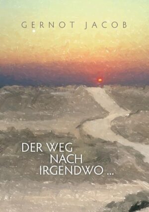 „Das sind doch noch Kinder“, sagte eine Frau. „Kinder? Nein, wir sind Männer“, dachte Gernot Jacob selbstbewusst. Nachdem er zwei Jahre als Flakhelfer und im Reichsarbeitsdienst eingesetzt worden war, kam er 1944 mit 17 Jahren zur Panzerabwehr der Deutschen Wehrmacht. Die Geschehnisse bis zur Kapitulation der Festung Graudenz (heute Grudziadz, Polen) sind ihm zeitlebens in Erinnerung geblieben. In den achtziger Jahren schrieb er sich die Erinnerungen an Krieg, Gefangenschaft und die Suche nach einer Heimat “von der Seele“. Nach seiner Heimkehr aus Russland mit 19 Jahren war er lange krank und „nur“ Schüler mit dem Lebenswunsch, einst als Chemiker zu arbeiten. Wie er die Nachkriegszeit und die politischen und wirtschaftlichen Ereignisse in Deutschland erlebte, schilderte Gernot Jacob in seiner Lebenserzählung „Der Weg nach irgendwo…“ Die Herausgeberin