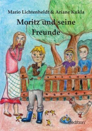 Liebe Kinder! Moritz ist ein kleiner Junge, der mit seinen Eltern und seiner Oma in einem kleinen Dorf in Thüringen lebt. Er wohnt in einem sehr alten Haus, zu dem ein Garten und eine große bunte Wiese gehören. Dahinter beginnen die Berge und Wälder. Spannung, Spaß und so manches Geheimnis erwarten Euch in den Geschichten von Moritz und seinen Freunden Anne und Jakob. Ihr lernt den Gemüsehändler Zwiebelnase kennen, der Oma aus Versehen seinen Daumen verkauft