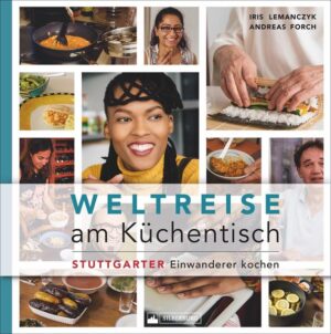 Migration und Integration sind zwei der heißesten Themen in der Gesellschaft. Aber nicht nur Liebe, sondern auch Verständigung geht durch den Magen, und Iris Lemanczyk tritt mit ihren Geschichten von Migranten und Migrantinnen und ihren kulinarischen Beiträgen den Beweis an. Unterstützt von den Fotos von Andreas Forch ist so ein Kochbuch entstanden, das einerseits hohen Nutzwert hat und gleichzeitig auf unnachahmliche Weise interkulturelle Begegnungen vermittelt. Die Autoren haben 30 Migranten von 170 in Stuttgart lebenden Nationen besucht. Die Neu-Stuttgarter bereiteten Gerichte aus ihren Heimatländern zu und erzählten dabei ihre Lebensgeschichte. Neben leckeren Rezepten findet man deshalb in diesem Kochbuch beeindruckende Porträts von Zuwanderern, die ein wichtiger Teil der kulturellen Vielfalt der Landeshauptstadt geworden sind. Mit einem Vorwort von Vincent Klink.