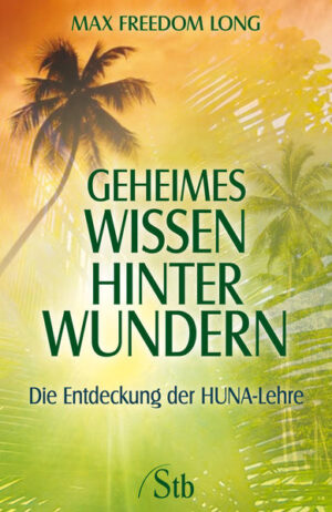 Dieses Grundlagenwerk führt den Leser in das faszinierende magische System der Kahunas ein und lässt ihn immer wieder staunen. Es befasst sich mit einem alten, magischen Geheimsystem, das von den Kahunas ausgeübt wurde. Barfußgehen über glühende Lava, Sofortheilung von Krankheiten, Gedankenlesen und Hellsehen, Reisen in die Zukunft, Beherrschung von Wind und Wetter diese und viele weitere, vom Standpunkt der Naturwissenschaften aus gesehen unmöglichen Phänomene entdeckte der Forscher Max F. Long auf Hawaii. Mithilfe dieses Buches wird es dem Leser ermöglicht, den Zugang zu den eigenen verborgenen Kraftquellen zu finden. Es führt in ein uraltes geheimes System anwendbarer und wirksamer Magie ein. Wenn wir lernen, diese ebenso zu nutzen wie die eingeborenen Schamanen, dürfen wir hoffen, dass wir die Welt einmal werden ändern können …