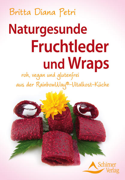 Früchte mit ihren wundervollen Farben und Geschmacksnuancen sind nicht nur roh und frisch gegessen ein Genuss. Wir können sie auch in Rohkostqualität haltbar machen, z.B. als vitalstoffreiche, geschmacksintensive und naturgesunde Nascherei oder als kleinen Snack für unterwegs. Gummibärchen und Fruchtbonbons gehören der Vergangenheit an, Fruchtleder lassen die Herzen von großen und kleinen Naschkatzen höher schlagen. Fruchtleder, getrocknetes Fruchtpüree, ist zu 100 % rein und natürlich und enthält weder Zusatzstoffe, künstliche Farbstoffe noch Süßungsmittel. Außerdem bietet es vielfältige Möglichkeiten zur Verarbeitung, z.B. als kunstvolle Desserts, gefüllte Frucht- und Gemüse-Wraps, Fruchtstrudel oder Pralinen. Naturgesunde Fruchtleder schmecken wirklich jedem.