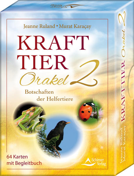 Was wäre die Welt ohne Bienen, Glühwürmchen oder Goldfische? Bei diesem außergewöhnlichen Krafttier- Orakel geht es um die kleinen, nicht immer offensichtlichen Tierboten, oft Helfertiere genannt. Auch sie haben fantastische Fähigkeiten, mit denen sie uns auf unserem Herzensweg begleiten: Erde dich mit der Kraft des Maulwurfs, öffne dich neuen Chancen mit der Energie des Marienkäfers, lerne, mit der Qualität des Stinktiers Grenzen zu setzen - und vieles mehr. Jeanne Ruland zeigt dir, wie die Kraft der Tiere wirkt und wie du sie praktisch anwenden kannst. Lausche den kleinen Boten der Natur - und sei gespannt, was sie dir sagen!