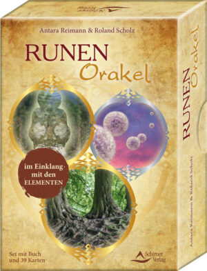 Seit der Zeit der Wikinger werden Runen als Orakel und Impulsgeber auf dem Lebensweg genutzt. Dieses Kartenset stellt jedes Zeichen des ältesten Runenalphabets und weitere Deutungselemente wie die Runenfamilien zusammen mit ihren verschiedenen Botschaften bildlich dar. So erhält der Anwender unmittelbar Zugang zu den ursprünglichen Kräften der Runen und Einsichten in verborgene mystische Zusammenhänge wie z. B. in die Verbindung zu den Elementen. In der regelmäßigen Arbeit zeigen die Runenkarten Verbindungen zwischen Lebensereignissen und Empfindungen auf. Dadurch kann der Anwender Entscheidungen treffen, die zukünftige Situationen in seinem Sinne positiv beeinflussen.