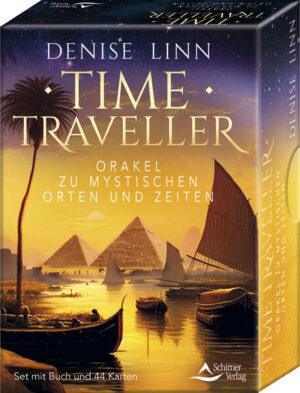 Die sprudelnde Kreativität der venezianischen Renaissance, die Kühnheit der Wikinger, die in die Neue Welt aufbrechen, die Gelassenheit Buddhas unter dem Bodhibaum, die Magie Avalons in Glastonbury oder die gelebte Transzendenz in Atlantis: Die opulent gestalteten Karten der amerikanischen Bestseller-Autorin Denise Linn versetzen dein Bewusstsein an Orte, an denen sich Raum und Zeit kreuzen. Diese magischen Lichtportale zu früheren und zukünftigen Epochen bergen die Erinnerungen an unser aller Herkunft und führen dich zu deiner inneren Weisheit und wahren Kraft. Dank der mystischen Reisen fällt es dir leicht, Entscheidungen zu treffen, deine Wahrheit zu erkennen und Mut, Frieden oder Heilung in dir zu wecken. Sie offenbaren dir die Geheimnisse des Universums und den tieferen Sinn deines eigenen Daseins.