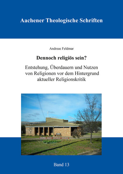 Die Dissertation zum Thema „Dennoch religiös sein?“ befasst sich mit den neuen Atheismen und ihrer Absage an die Sinnhaftigkeit der Religiosität sowie anderen Anfragen an Religion aus soziologischer und naturwissenschaftlicher Perspektive. Nicht zuletzt indem sie Fehler und Irrtümer in den Überlegungen der Kritiker offenlegt, weist sie einen Weg aus der Fixierung auf die Schwächen und Defizite der Religionen. Im Zuge dessen ist eine positive These zum Nutzen der Religiosität entstanden: dass es nämlich verantwortbare-gewissermaßen nützliche-Formen von Religiosität gibt, die den Menschen aus allen Abhängigkeiten von Irdischem befreien. Es wird mit Rahner die These vertreten, der Glaube an den Gott Jesu Christi mache frei. Dies sei intellektuell insofern redlich, als man eine gewisse Form der Freiheit des Menschen argumentativ belegen könne, nicht zuletzt im Rückgriff auf Schockenhoff und Kornhuber. Zentral für die freimachende Form von Religiosität, so die These, sei die Entgrenzungs- bzw. Gotteserfahrung, die von Newberg, Rahner und vielen anderen aus je verschiedenen Perspektiven betrachtet worden ist. Diese Erfahrungen könnten auf unterschiedliche Weise hervorgerufen werden, und sie hätten absehbar auch eine bedeutende Rolle bei der Entstehung sowie für den Fortbestand von Religionen gespielt. Für die beiden letztgenannten Phänomene gibt es zudem eine Reihe anderer Gründe, worauf unter anderem Dawkins, Dennett und Boyer hinweisen. Dazu gehören, wie in dieser Arbeit ausgeführt wird, neben unverstandenen Erlebnissen u.a. die Herausbildung stabiler Strukturen, ggf. unter Aufstellung eines Ethik-Kodex, sowie die Nutzung von Mythen und Ritualen zur Bindung von Menschen.