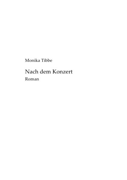 Die Musikerin Gesa hat bisher ein unauffälliges, wenn auch nicht durchschnittliches Leben geführt. Doch jetzt ist sie im Begriff, ein ungewöhnliches Vorhaben zu verwirklichen: sie will die Göttinger Stadthalle in Brand setzen. Mit Sorgfalt und Sachverstand hat sie die Brandstiftung monatelang vorbereitet