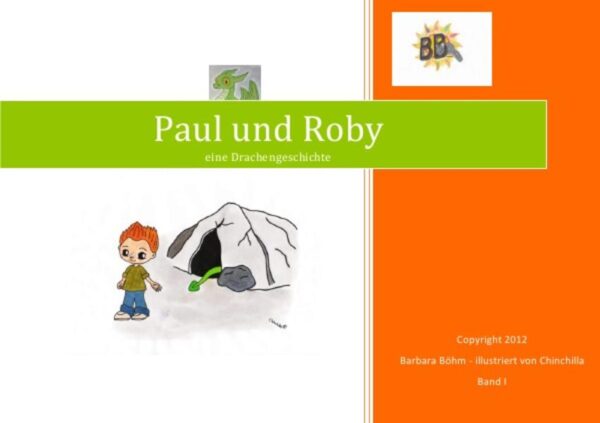 Paul und Roby ist eine phantasievolle Drachengeschichte. Ein Junge trifft auf einen Kinderdrachen. Der Junge kann mit diesem fliegen, begegnet weiteren Drachen und erlebt viele Abenteuer. Eine Geschichte über Freundschaft, Zusammenhalt und Familie. Mit kindgerechten Illustrationen der Künstlerin Chinchilla. Leseprobe Er träumte von gelben, blauen und lila Drachen, die miteinander um die Wette flogen dem Mond entgegen. Am nächsten Morgen war Paul bester Laune. Er fieberte dem Abend entgegen, um Roby wiederzusehen. Eine Taschenlampe musste noch her, da er ja im Dunkeln den Fels erklimmen musste. Wie gut, das er wusste, wo sein Vater diese aufbewahrte. Die Äpfel packte er in seinen Rucksack und verstaute diesen unter seinem Bett.