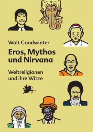 Ob 72 Jungfrauen und andere erotische Geschichten aus dem Mythos Paradies, ob Nirwana oder Höllenfeuer. Religionen und Humor passen ohne Fanatismus gut zusammen: Wer lacht, wird leicht wie ein Engel. Das gilt für alle großen Weltreligionen wie für kleine: Ob Katholiken, Protestanten, Juden, Muslime, Hindus, Buddhisten, Anhänger von Voodoo oder Naturreligionen oder Gläubige der Ersatzreligion Kommunismus trotz vielfältiger Unterdrückungsversuche kann global befreiend gelacht werden. Wir lassen uns von niemandem vorschreiben, worüber gelacht werden darf, so Autor Walt Goodwinter. Denn Lachen ist nicht nur gesund, sondern Humor macht uns charmant, sexy und weise. Über den Autor: Der unter Pseudonym schreibende Walt Goodwinter  ist seit vielen Jahren als Publizist in überregionalen Nachrichtenmagazinen und Zeitungen tätig. Auf vielen Reisen als Reporter hat Walt Goodwinter erlebt, welchen Stellenwert Religionen für Menschen aller Kulturkreise haben und dabei trotzdem nicht den Humor verlieren.