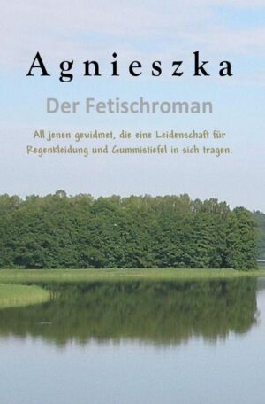 Mit dem Werk AGNIESZKA ist erstmalig überhaupt ein Roman erschienen, der sich mit dem Thema Fetisch für Gummistiefel und Regenmäntel befasst. Gueneslikoer beleuchtet in seinem Roman nicht die möglichen psychologischen Ursachen und Hintergründe dieser speziellen Neigung für Regenkleidung aus Plastik und PVC, denn er ist kein Psychologe. Vielmehr nimmt er den Fetisch als gegeben hin und appelliert an alle, die auch gern Regenkleidung und Gummistiefel mögen, offen und ehrlich mit ihrer Neigung umzugehen, sich nicht zu verstecken, den Fetisch nicht heimlich auszuleben und vor allem sich dem Partner oder der Partnerin zu offenbaren. AGNIESZKA ist ein Liebesroman, der in der wundervollen Landschaft der Masuren in dem schönen Land Polen spielt und die Geschichte von dem deutschen jungen Mann namens Thomas erzählt, den der Zufall dorthin verschlagen hat. Hier erlebt er Höhen und Tiefen im Beruf und bei der Suche nach seiner Traumfrau, denn nicht nur mit der polnischen Sprache hat er so seine Probleme. Das Buch ist eine Trilogie, die sich aus dem Erstlingswerk des Autors DIE MOLLIGE MASURIN, der Fortsetzung MASURISCHE LEIDENSCHAFT und einer weiteren Fortsetzung zusammensetzt. Auf mehr als siebenhundert Seiten wird eine spannende und gefühlvolle Liebesgeschichte, eingerahmt in die unvergleichlich schöne Landschaft der Masuren aus der Sicht des Fetischisten Thomas erzählt.