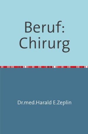 Der Autor beschreibt anhand von Einzelbegebenheiten seinen Lebensweg von der ersten Operation bis zur Pensionierung als Chefarzt. eine kritische Herztransplantation, eine große Bauchoperation, Patienten, denen er helfen konnte, Sensationen und Alltägliches. Ärger mit den Krankenkassen, mit der Klinikverwaltung, der tägliche Kampf um das Einzelschicksal. Ein Buch für Patienten mit guten Nerven, für junge Menschen, die diesen wunderbaren Beruf wählen wollen und noch nicht wissen, was sie erwartet. Aber auch eine Abrechnung mit dem Gesundheitssystem, dem wir alle ausgeliefert sind.