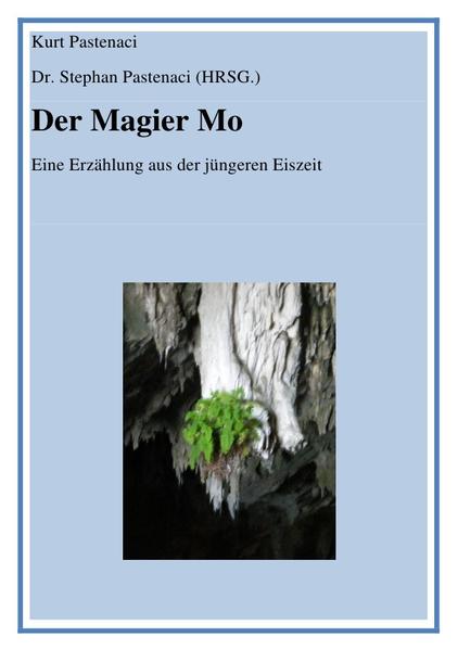 Das Manuskript dieses spannenden Romans des wissenschaftlichen Schriftstellers und Journalisten Kurt Pastenaci (1894- 1961) stammt aus dem Jahre 1953 und lagerte jahrzehntelang unbeachtet auf einem Dachboden. Es wird hier erstmals von seinem Enkel Dr. Stephan Pastenaci der Öffentlichkeit zugänglich gemacht. Der historische Roman „der Magier Mo“ widmet sich der Geschichte der Höhlenmalereien, wobei Pastenaci das Schicksal eines spiritistisch besonders begabten Mannes, der sonst von der Horde kaum Beachtung findet, erzählt. Er stürzt auf einer Wanderung im Winter in eine Felsspalte und muss, alleine auf sich gestellt, in einer Höhle den Winter über um sein Überleben kämpfen. Es gelingt ihm, nachdem er Jagdtiere an eine Höhlenwand gezeichnet hatte, diese zu bannen und zu erlegen. Eine seiner besonderen Fähigkeiten ist es, die Gedanken anderer zu lesen. Mit dieser Gabe ausgestattet, gelingt es ihm, seine Horde vor einem feindlichen Überfall der Bärenjäger zu warnen. Am Ende verhindert er einen Krieg zwischen beiden Gruppierungen, weil es ihm gelingt, einen Bären, den die Jäger schon lange verfolgt hatten, mit Hilfe seiner Bannkunst zu stellen. Er gründet in der von ihm entdeckten Höhle eine neue Horde und kann sich gegen die in seiner Horde herrschende Gruppe von weisen Frauen durchsetzen. Es gelingt ihm, aufgrund seiner Kenntnisse der Natur, den stärksten Bann der Todesschlangen zu durchbrechen, mit dessen Hilfe sich die weisen Frauen dem lästig gewordenen Konkurrenten entledigen wollten. Mit diesem Machtwechsel zeigt Pastenaci exemplarisch den Übergang von matriarchalischen zu patriarchalischen Strukturen.