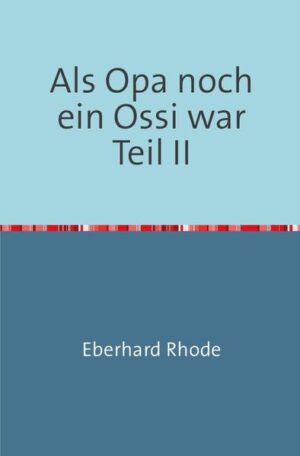 In humoristischen Kurzgeschichten werden Episoden aus Schul- und Lehrzeit in den Jahren 1961 bis 1967 im Ostteil der Stadt Berlin erzählt.