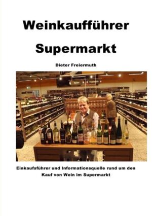 Soll man im Supermarkt Wein kaufen oder nicht? Die Antwort gibt bereits der Markt. Über 70 % aller Weine werden über die Supermärkte verkauft. Allein der Marktführer Aldi verkauft jede 5. in Deutschland getrunkene Flasche Wein. Dieter Freiermuth, Winzersohn aus Bad Dürkheim/Pfalz und Weinfachberater bei Globus stellt Ihnen in diesem Buch 100 empfehlenswerte Weine aus den verschiedenen Supermärkten vor, damit Sie Reinfälle beim Weinkauf vermeiden. Vom unkomplizierten Alltagstropfen bis zu Spitzenweinen von VDP Weingütern ( Ja, auch die gibt es inzwischen im Supermarkt ) finden Sie Empfehlungen in diesem Buch.