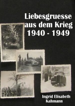 Oberstleutnant Erich Kahmann, geb. 16.01.1911, trifft im Sommer 1940 bei dem Besuch einer Freundin in Neuwied auf die junge Lieselotte Lassmann, geb. 23.08.1920 aus Limburg an der Lahn. Lieselotte hat ihre Freundin Ria, die sie von der Schule her kannte, in Neuwied besucht. Sie verlieben sich auf den ersten Blick. Eine lange Liebesgeschichte beginnt. Erich Kahmann, war am 13. August 1939 zum Waffen-Schul-Lehrgang in Wunstorf einberufen. Zwei Wochen später begann der Krieg. Der junge Leutnant schreibt aus den Kriegsjahren, ca. 700 Briefe an seine Freundin und spätere Ehefrau. Erst aus Frankreich und dann aus Russland und Polen. 1945 kommt er in russische Gefangenschaft. Die Briefe werden weniger und kommen von dem Gefangenenlager Suchumi am Schwarzen Meer. Anfang 1950 kommt Erich Kahmann als Spätheimkehrer, zu Ehefrau und Tochter Ingrid, nach Hause. Alle Briefe haben Originalinhalt und sind nicht korrigiert.