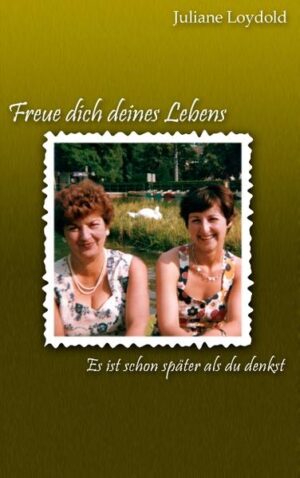 Mein Leitspruch "Freue dich deines Lebens - es ist schon später als du denkst" ist sicher ein unbarmherziger Satz, aber er kann uns alle und jederzeit treffen. Ich habe in den schweren Zeiten der Alzheimer-Krankheit meiner Mutter gelernt, dass man jeden Tag neu entscheiden muss, dass Liebe und Geduld die wichtigsten Kriterien für eine Begleitung dieser betroffenen Menschen sind. Sollte ich der Leserschaft durch meine Erfahrung bei der Begleitung eines von der Alzheimer-Krankheit betroffenen Menschen weitergeholfen haben, hat es sich für mich gelohnt, dieses Buch zu schreiben.