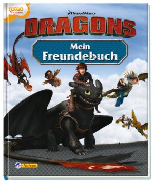 Auf seinen Drachen Ohnezahn kann sich Hicks blind verlassen. Gemeinsam mit seinen Freunden Astrid, Rotzbakke, Fischbein, Raffnuss und Taffnuss und deren Drachen erlebt er jede Menge Abenteuer. Und wer sind deine liebsten Freunde? In dieses Buch können sich alle eintragen und mit einem Foto verewigen. Mit Geburtstagskalender und Platz für deine schönsten Erinnerungsfotos.