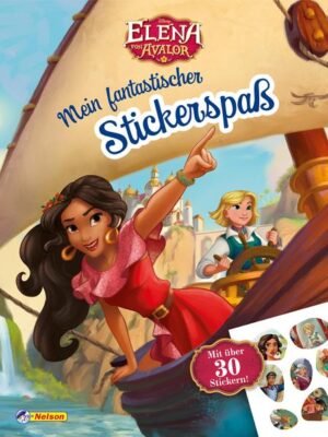 Bienvenido in Avalor! In diesem Stickerbuch erlebst du zwei Abenteuer mit Kronprinzessin Elena aus dem Disney- Hit Elena von Avalor. Aber welcher Sticker passt auf welche Seite? Wo gehört Naomi hin und wo die Adloparden? Vervollständige die Geschichten mit mehr als 30 märchenhaften Stickern und tauche ein in die magische Welt von Avalor.