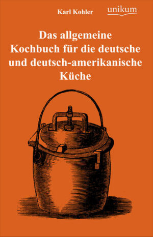 Der vorliegende Band enthält eine umfangreiche Sammlung von Rezepten, die der deutschen und deutsch-amerikanischen Küche entnommen sind: von Suppen und Salaten, Gemüsen und anderen Beilagen über Geflügel und Fleisch, Soßen und Pasteten bis hin zu Backwaren, Getränken und Kompotts. Nachdruck der Originalausgabe aus dem Jahr 1891.