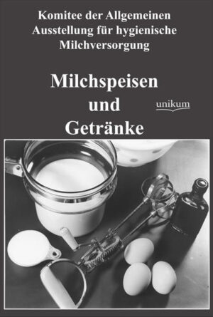 Der vorliegende Band enthält eine Vielzahl von Rezepten für die Zubereitung von Milchspeisen und -getränken. Von Suppen und Kaltschalen, Grützen und Breien, über Butter und Käse, Eis und Kaltschalen, bis hin zu kalten und warmen Getränken werden in der Sammlung rund 200 Rezepte zusammengetragen. Nachdruck der Originalausgabe aus dem Jahr 1903.