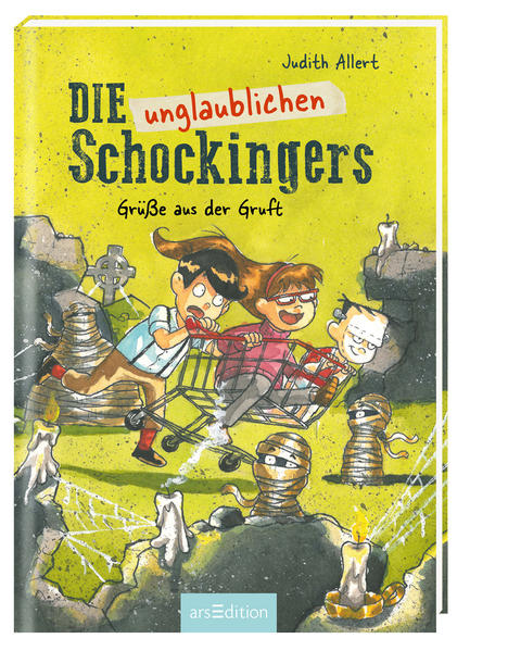 Es bleibt turbulent im Schockinger'schen Reihenhaus! Nach der großen Familiensause im Hause Schockinger haben sich scheinbar alle wieder ins Jenseits verkrümelt - doch irgendwie nehmen die blöden Streiche, die Henry auszuhalten hat, nicht ab. Dabei ist Quentin doch längst nicht mehr im Diesseits ... oder? Und was bitteschön ist mit Edna los? Ständig hängt sie in ihrer Lieblingstiergestalt als schwarze Katze herum und sagt keinen Piep. Bald machen Henry und Lila eine verrückte Entdeckung und gleichzeitig bricht das Chaos los: Die ganze Welt scheint durcheinander geraten zu sein und das Universum einen anständigen Schluckauf zu haben: Dinge verschwinden, das Haus steht Kopf, Leute verwandeln sich, das Wetter spielt verrückt ... Henry und Lila müssen schleunigst zusehen, dass das Chaos nicht ungebremst seinen Lauf nimmt. Und dafür müssen sie einen Ausflug ins Jenseits machen. Aber wie findet man dorthin den Eingang? Da materialisiert sich ein seltsamer Einkaufszettel, der Henrys galaktische Probleme lösen könnte ...