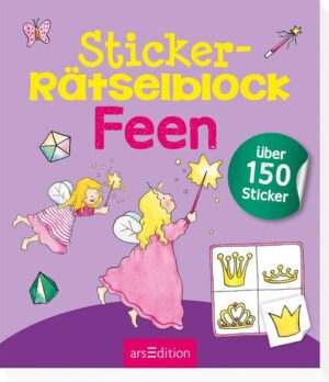 Vorschulkinder aufgepasst! Hier kommt der tolle Rätsel- und Stickerspaß rund um Feen und ihre Freunde! Zauberhaft schöne Aufgaben warten darauf, mit Stickern gelöst zu werden. Malrätsel, Labyrinthe oder Suchbilder lassen keinen Funken Langeweile aufkommen. Ein Muss für kleine Feen!