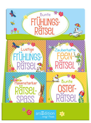 Frühlingshafte Rätsel für Vorschulkinder Im handlichen Format ideal fürs Osternest!