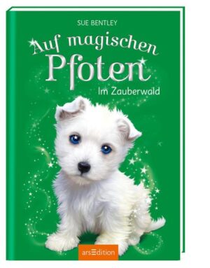 Mit diesem kleinen Welpen wird Lesen ein magisches Vergnügen! Dieses bezaubernde Kinderbuch der Bestsellerautorin Sue Bentley eignet sich perfekt für Grundschülerinnen ab der 2. Klasse und zum Vorlesen für die Kleinen. Die warmherzigen Geschichten um den verzauberten kleinen Hund Flamme sind das ideale Geschenk für Mädchen ab 7 Jahren. Eine fantastische Geschichte eines verzauberten jungen Wolfs und seiner menschlichen Freundin Cassies Eltern wollen campen gehen. Dazu gehören auch ausgedehnte Wanderungen im Wald. Cassie hat dazu überhaupt keine Lust. Und dann wird sie von den anderen Kindern auch noch aufgezogen, weil sie so klein ist. Das ist echt fies! Doch dann trifft sie ganz unerwartet einen magischen Terrier- Welpen namens Sturm mit weichen weißen Pfoten und funkelnden blauen Augen. Gemeinsam mit Sturm wird Cassie es den anderen Campern zeigen! Perfekt für Mädchen ab 7 Jahren zum Selberlesen und zum Vorlesen für die Kleinen Große Buchstaben und serifenlose Schrift erleichtern das Lesen Viele entzückende Bilder lockern die Geschichte auf Spannende Geschichten zum Selberlesen – so verfestigt sich die Lesekompetenz Ideal für kleine Tierfreundinnen Über das Buch Mit ihren magischen Geschichten verzaubert die Bestsellerautorin Sue Bentley die Herzen der Kinder. Das kleine Hündchen Sturm findet in jedem Abenteuer eine Freundin, die ihn beschützt und deren Leben er mit seiner Magie gehörig durcheinanderwirbelt. Mit Sturm erlebt man jede Menge Abenteuer! Geschichten, die zu Herzen gehen, verzaubern und Lust aufs Lesen machen!