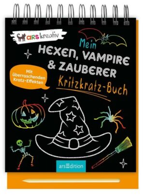 Mein Kritzkratz-Buch Hexen, Vampire & Zauberer | Bundesamt für magische Wesen
