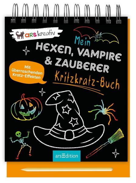 Mein Kritzkratz-Buch Hexen, Vampire & Zauberer | Bundesamt für magische Wesen