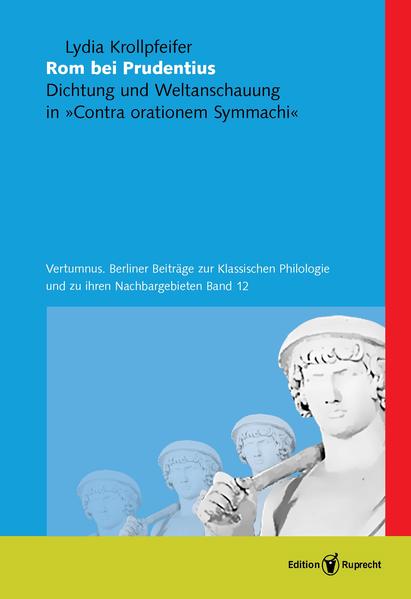 Rombeschreibungen und die Auseinandersetzung mit der römischen Topographie sind bei vielen Schriftstellern seit der Antike über die Zeiten hinweg ein beliebtes Thema. In der Spätantike erlebte die »Rom-Literatur« eine erneute Blütephase: Die Idee der Stadt als Symbol und Garant von Herrschaft, Zivilisation, Religiosität und Ewigkeit wurde fortgetragen. Einer der führenden Schriftsteller dieser Zeit war der christliche Dichter Aurelius Prudentius Clemens (*348), in dessen Werken die Betrachtung Roms ein stets wiederkehrendes Motiv ist. Dieses Buch untersucht die Stadtrauminszenierungen in seinen zwei hexametrischen Büchern »Contra orationem Symmachi« und analysiert sie vor dem Hintergrund des zeitgenössischen Religions- und Identitätsdiskurses. Ein besonderes Interesse wird dabei der Person des Rezipienten entgegengebracht, für den Prudentius seine Vorstellung einer »Roma aeterna« entwickelt hat.