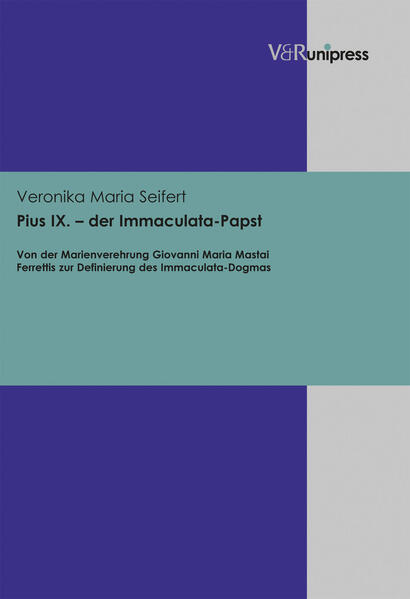 This work demonstrates how Pius IX combined the above elements in a unique way. As a major figure of his time he shepherded the Church along the path towards the 20th century. During an epoch marked by revolutions, he filled the religious vacuum among the people with a spirituality that was accessible to them.The first part of the book illustrates Pope Pius IX’s devotion to Mary. It presents a description of certain people and events that shaped his life and demonstrates how he, in turn, influenced those around him. The second part examines his devotion to the Immaculate Conception. This section forms the centre of the study.After a thorough analysis of the events that led to the promulgation of the dogma, the author offers a history of the development of the Papal Bull defining the Immaculate Conception, as well as a presentation of the liturgy of the Immaculate Conception. Based on accurate scientific research, this study is able to offer the reader a profound insight into the time and personality of Pius IX.