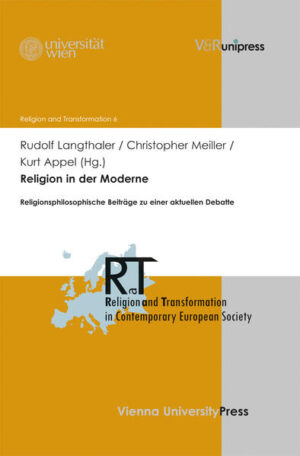 The articles in this small volume endeavor, in different approaches and emphases, to determine the value and the location of the topic of »religion« in a secular age against the backdrop of contemporary debates in philosophy of religion. The replicas attached critically give their view.