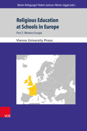 The project “Religious Education at Schools in Europe” (REL-EDU), which is divided up into six volumes (Central Europe, Western Europe, Northern Europe, Southern Europe, South-Eastern Europe, Eastern Europe), aims to research the situation with regard to religious education in Europe. The second volume outlines the organisational form of religious education in the countries of Western Europe (England, Ireland, Northern Ireland, Scotland, Wales, Belgium, France, Luxembourg, Netherlands). This is done on the basis of thirteen key issues, which allows specific points of comparison between different countries in Europe. Thereby the volume focusses the comparative approach and facilitates further research into specific aspects of the comparison.