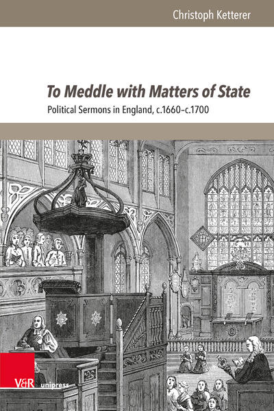 Die Studie analysiert die politische Dimension protestantischer und römisch-katholischer Predigten an den Höfen von Karl II. (1660-1685) und Jakob II. (1685-1688/89), vor dem englischen Parlament und in den Kirchen Londons. Vor dem Hintergrund ungelöster politischer und konfessioneller Spannungen nach der Restauration, suchten Predigten mit Kritik an Machthabern und deren Beratung, Einfluss auf den religiösen und politischen Diskurs zu nehmen. Das Verhältnis von geistlicher und weltlicher Macht sowie der Umgang mit der multikonfessionellen Situation in England sind dabei zentrale Themen. Das Vorhandensein einer differenzierten Rezeptionskultur, für die Predigten als einmalige Aufführung und als Texte bedeutsam waren, zeigt die fortbestehende Wichtigkeit der Predigt in der Restauration. In this volume Christoph Ketterer analyses political preaching during the reigns of Charles II (1660-1685) and James II (1685-1688/89). He argues that the political importance of sermons preached at court, before Parliament and in the churches of London, is based on the unsolved political, and confessional tensions of the era. Preachers relatively freely discussed questions of religious tolerance, models of political power, and could offer counsel and criticism to those in power. They were in a position to influence the political and religious discourse of Restoration England. In addition, a refined culture of reception existed, and listeners, readers as well as preachers were acutely aware of the sermon genre’s performative dimension. Sermons therefore continued to be of central importance for the political and religious discourse of the Restoration.