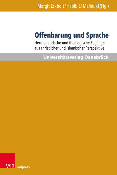 Mit der Frage nach dem Verhältnis von Offenbarung und Sprache, dem sprachlichen Offenbarwerden eines Geheimnis bleibenden Gottes, ist das Leitmotiv dieser Publikation benannt. Die Beiträge untersuchen das Verhältnis aus unterschiedlichen theologischen, religionswissenschaftlichen und hermeneutischen Perspektiven. Im Horizont des Dialogs zwischen Christentum und Islam hat das Verhältnis von Offenbarung und Sprache Differenzen markiert. Demgegenüber sollen die Untersuchungen in diesem Band in das Zentrum einer Begegnung führen, die der Sprache der anderen einen wertschätzenden und anerkennenden Raum gibt, um so ein interreligiöses Gespräch zu öffnen, in dem Differenzen neu beleuchtet werden und sich Konvergenzen auftun können. The question of the relationship between revelation and language, the linguistic revelation of a God who remains mysterious, is the leitmotif of this publication, which examines the relationship between language and revelation from various theological, religious studies and hermeneutical perspectives. In the horizon of the dialogue between Christianity and Islam, the relationship between revelation and language has marked differences