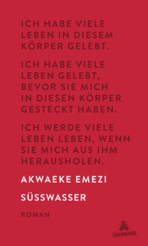 Akwaeke Emezi erkundet in ihrem von Kritik und Publikum gefeierten Debütroman Süßwasser, wie es ist, ein gespaltenes Ich zu haben. Und sie zeigt gleichzeitig, wie wir alle unsere verschiedenen Identitäten laufend konstruieren. Ein Buch von wilder Energie und schlangenartiger Eleganz - die Geburt einer neuen ungebändigten literarischen Stimme. Ada wächst im Süden Nigerias auf. Sie ist ein sprunghaftes und schwieriges Kind und ein Quell steter Sorge für ihre Eltern. Adas verschiedene Ichs kommen immer wieder zum Vorschein und rücken vor allem nach ihrem Umzug in die USA immer stärker in den Vordergrund. Nach einem traumatischen Übergriff nimmt Adas Leben eine dunkle und gefährliche Wendung. "Süßwasser ist reine Perfektion: sexy, sinnlich, magisch, weise. Eines der umwerfendsten Debüts, die ich je gelesen habe." Taiye Selasi, Guardian "Außergewöhnlich und mutig, poetisch und verstörend." New York Times "Eine ungeheuer kraftvolle und sehr besondere Einwanderunsgeschichte." Edwidge Danticat, New Yorker