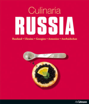 Wer hat nicht schon von Piroggen, Bliny oder Borschtsch gehört? Aber was verbirgt sich hinter Ucha, Chinkali, Chatschapuri, Lahmadschun oder Plow? Russland, die Ukraine und der Kaukasus bieten eine Fülle an kulinarischen Spezialitäten, die hierzulande noch kaum bekannt sind und deren Vielfalt sich aus den unterschiedlichsten Einflüssen und Kulturen an der Grenze von Orient und Okzident speist. Das Spektrum reicht von den traditionellen Fisch- und Fleischspezialitäten der Nomadenvölker im russischen Norden bis hin zu den orientalisch geprägten Süßspeisen der aserbaidschanischen Küche. 'Culinaria Russia' entfaltet die außergewöhnliche Bandbreite dieser faszinierenden Vielvölker-Küche in fundierten, von ausgewiesenen Landeskennern verfassten Texten und eindrucksvollen Fotografien. Neben wissenswerten landes- und warenkundlichen Hintergründen findet der Leser eine großzügige Auswahl an authentischen Rezepten, mit denen er sich das neue kulinarische Terrain kochend und genießend ganz unmittelbar erschließen kann.