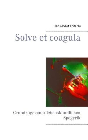 Dieses Buch beschreibt den Weg der Pflanze zur spagyrischen Essenz ein Weg, der den Prozessen des Erkrankens und Genesens beim Menschen sehr nahe ist. Im Mittelpunkt steht das Lösen und Binden, das "Solve et coagula". Es führt zur Quintessenz und zum archetypischen Bild einer gelungenen Heilung. Hier wird Spagyrik aus einem neuen Blickwinkel beleuchtet, weder in der Strenge einer "alchemistischen Orthodoxie" noch in einem esoterischen Mainstream, der gerade "in" ist. Als Quelle dienen sowohl Gedanken der antiken Naturphilosophie als auch solche aus Spiritualität und Psychologie. Das so entworfene Modell kann als Grundlage dienen, spagyrische Pflanzenessenzen als Impulsgeber zur eigenen Wandlung einzusetzen.