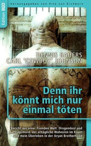 „Das liest sich fesselnd wie ein Roman aus einer Parallelwelt und geschieht doch alles gewissermaßen nebenan.“ Carl „Cowboy“ Johnson ist Mitglied der Aryan Brotherhood, einer berüchtigten Gefängnisgang. Bereits in frühester Kindheit war sein Leben von Gewalt und Verbrechen geprägt. Während seiner Odyssee durch verschiedene Strafanstalten arbeitete er sich zu einem Anführer innerhalb der Aryan Brotherhood hoch. Doch auch schon vor seiner Inhaftierung war sein Leben alles andere als einfach. Nach der Trennung seiner Eltern lebte er einige Jahre in der Obhut einer Pflegefamilie und im Anschluss danach in einer Erziehungsanstalt für Jugendliche. Auf den Straßen Kaliforniens lebte er ein Leben auf der Überholspur, das ihn schließlich ins Gefängnis brachte. Alice Baker ist eine Achterbahnfahrt durch Carl Johnsons Leben. Emotional, bösartig, ungeschminkt und ehrlich. Die Intensität seiner Worte ist schmerzhaft und verstörend, bis zum bitteren Ende.