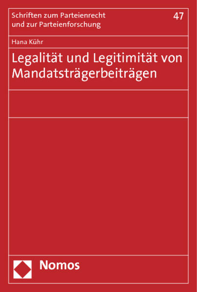 Legalität und Legitimität von Mandatsträgerbeiträgen | Bundesamt für magische Wesen