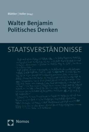 Walter Benjamin Politisches Denken | Bundesamt für magische Wesen